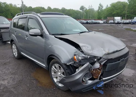2013 Mitsubishi Outlander Se from USA, damaged, VIN JA4AS3AW2DU013649